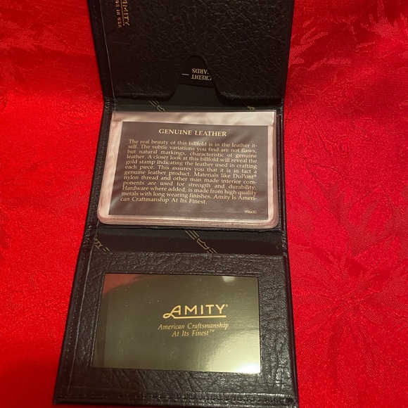 Amity Leather Tri-Fold Wallet - Picture 5 of 9